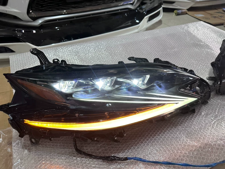 LS500h High Spec LED Headlight Semi Assembly MF287 2021 2023 VIN Check Available Fits Lexus | Genuine OEM & Tested