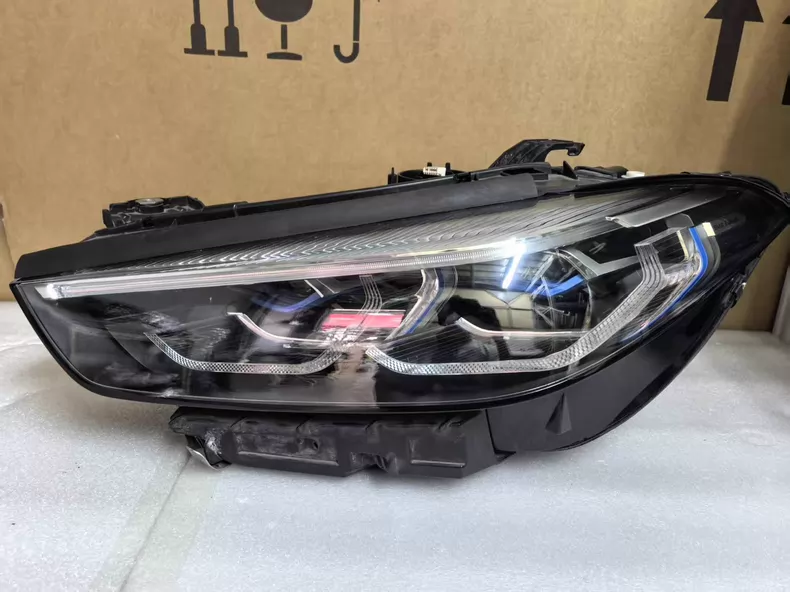 8 Series M8 G15 G16 Laser Headlight Assembly 63115A0ED43 OEM EU Version Genuine Used VIN Check Available Fits BMW | Genuine OEM & Tested