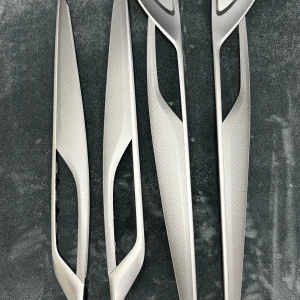bmw 5 series g38 brand new genuine hexagonal textured aluminum interior trim set