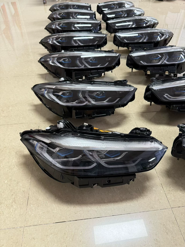8 Series M8 G15 G16 Laser Headlight Assembly 63115A0ED43 OEM EU Version Genuine Used VIN Check Available Fits BMW | Genuine OEM & Tested