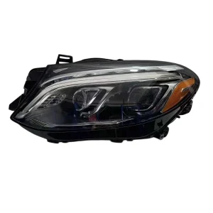 1 unidade de farol para -Benz W166 GLE X166 2015 2016 2017 2018 2019 W292 GLE, farol LED versão americana. Fits Mercedes