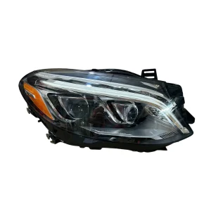1 unidade de farol para -Benz W166 GLE 2015 2016 2017 2018 2019 X166 W292 GLE, farol LED versão americana. Fits Mercedes