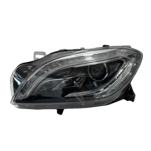 1 unidade de farol para Benz W166 X166 ML300 ML320 ML350 ML400 ML500 2013 2014 2015 com farol de neblina e farol de dia. Fits Mercedes