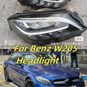 farol dianteiro led para benz classe w205 c200 conector de farol led com 6 4 pinos 7 5 pinos