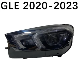 1 peça para faróis -benz w167 x167 gle-class 2020-2023 led geométrico farol versão ue a1679064104, a1679064004 Fits Mercedes