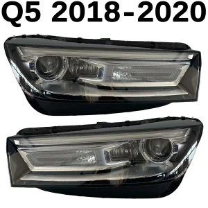 1 peça para faróis q5 2018-2020 hid xenon farol de alta qualidade versão ue Fits Audi