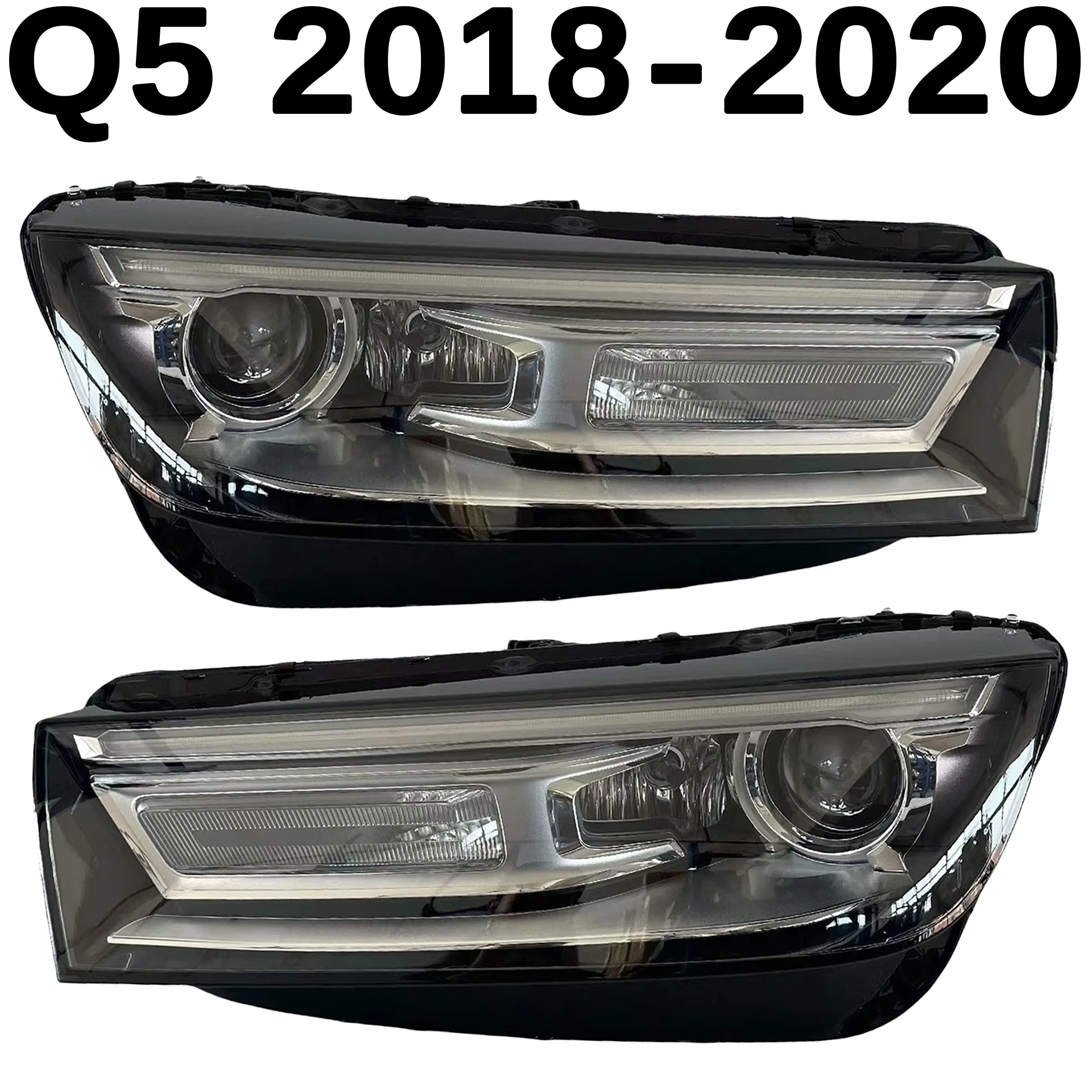 1 peça para faróis audi q5 2018 2020 hid xenon farol de alta qualidade versão ue 1 peça para faróis q5 2018-2020 hid xenon farol de alta qualidade versão ue Fits Audi