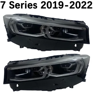 1 unidade para faróis G12 G11 série 7 LCI 2019-2022, farol full LED versão hEU, 63119450237, 63119450238 Fits BMW