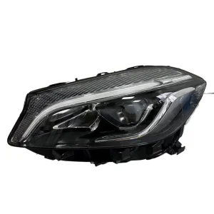 conjunto de farois compativel com benz classe a w176 a180 a200 a260 amg a45 farol dianteiro 2017