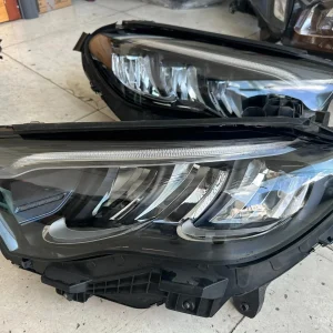 conjunto de montagem do farol para benz classe e w214 2023 2024