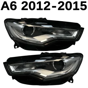1 unidade de farol para A6 C7 2012 2013 2014 2015 Xenon sem AFS, sem adaptação, versão UE Fits Audi
