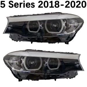 1 unidade para faróis G30 2018-2020 Série 5 G31 Farol LED versão UE 63117214951,63117214952 Fits BMW