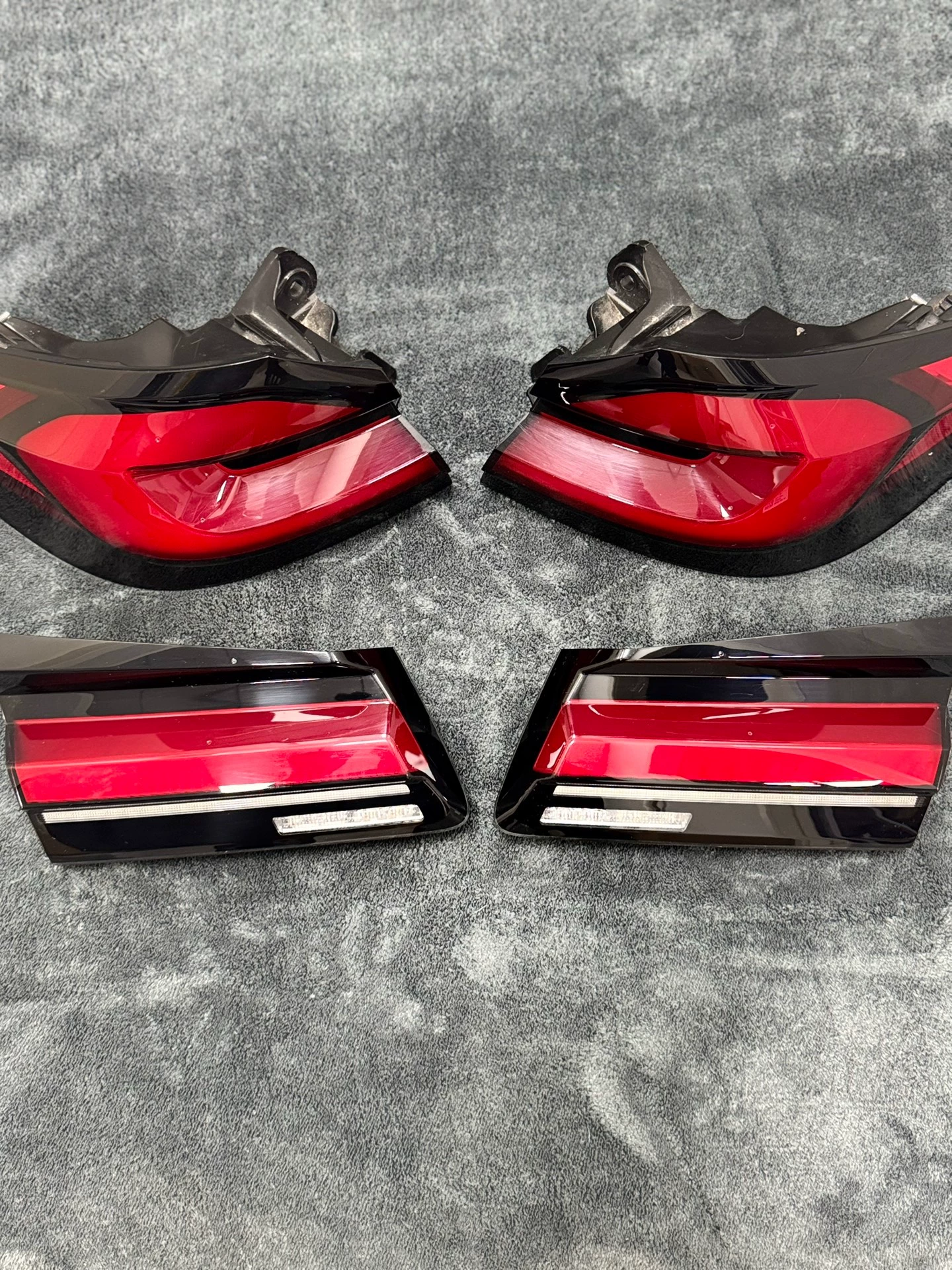 bmw 5 series g38 lci facelift genuine smoked rear tail light assemblies pair bmw 5 series g38 lci facelift genuine smoked rear tail light assemblies pair