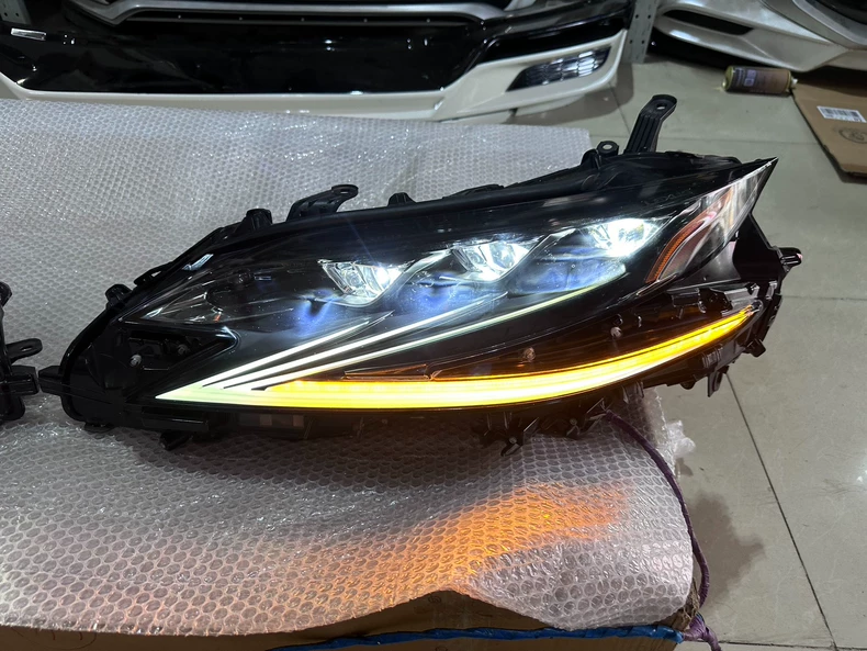 LS500h High Spec LED Headlight Semi Assembly MF287 2021 2023 VIN Check Available Fits Lexus | Genuine OEM & Tested