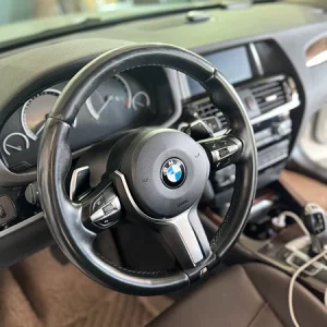bmw 328m f30 genuine m sport steering wheel assembly with shift paddles