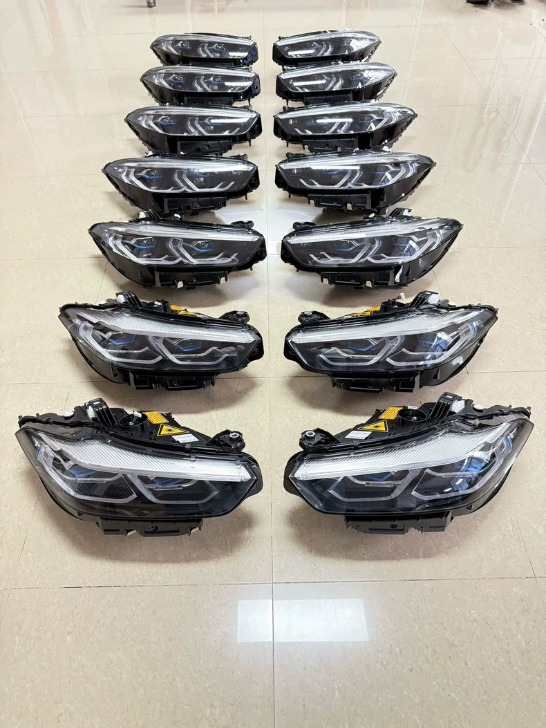 8 Series M8 G15 G16 Laser Headlight Assembly 63115A0ED43 OEM EU Version Genuine Used VIN Check Available Fits BMW | Genuine OEM & Tested