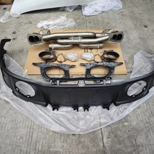 Original Akrapovic Exhaust System with Sport Rear Diffuser for 992 Fits Porsche | Genuine OEM & Tested