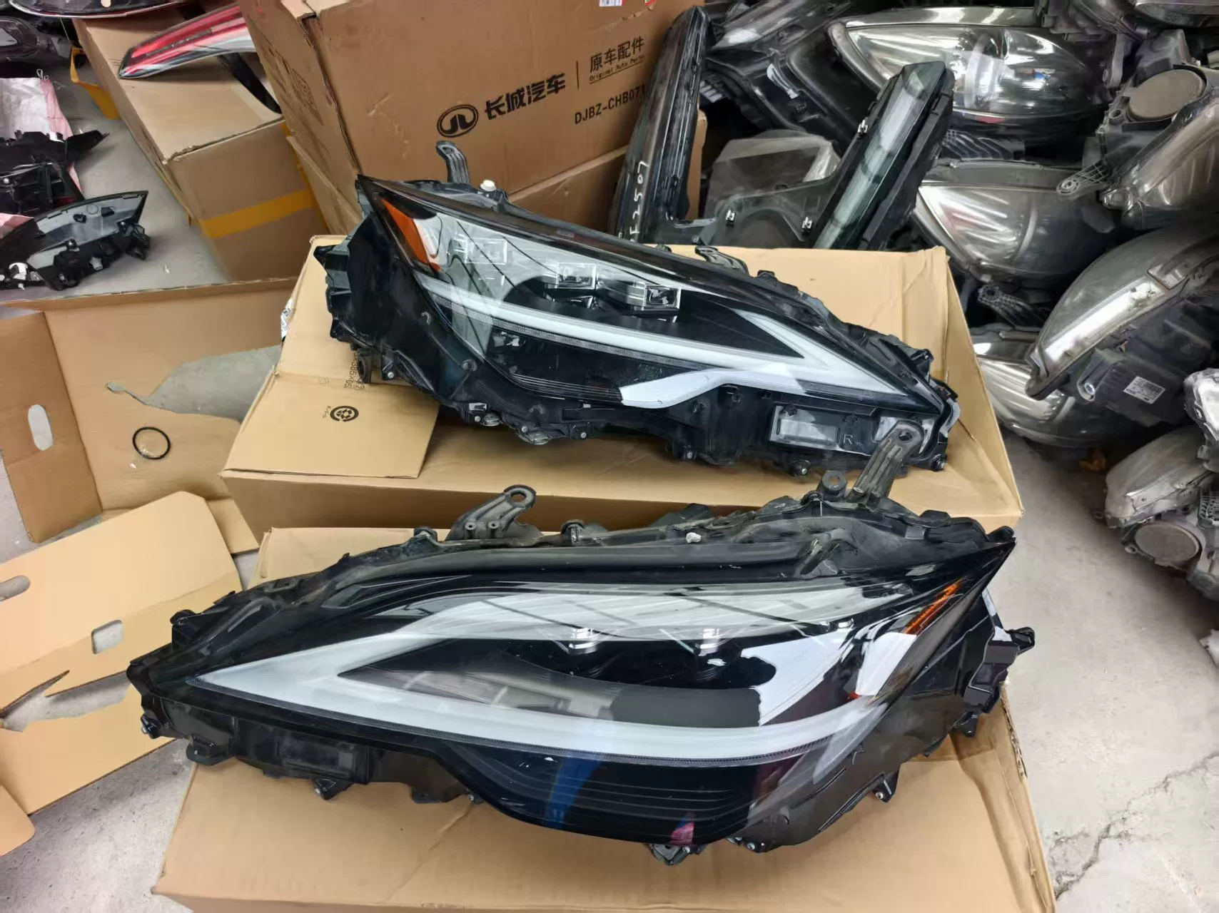 2021 2023 LS500h LS350h LED Headlight Assembly Genuine Recycled OEM USED VIN Check Available Fits Lexus | Genuine OEM & Tested