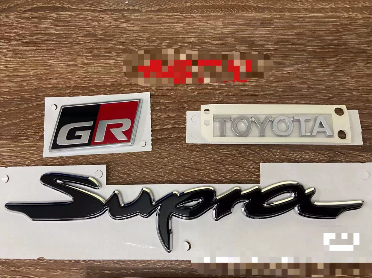 Toyota GR Supra, Supra Compatible Replacement Emblem Badge crystal style Toyota GR Supra, Supra Compatible Replacement Emblem Badge crystal style - detail image 4