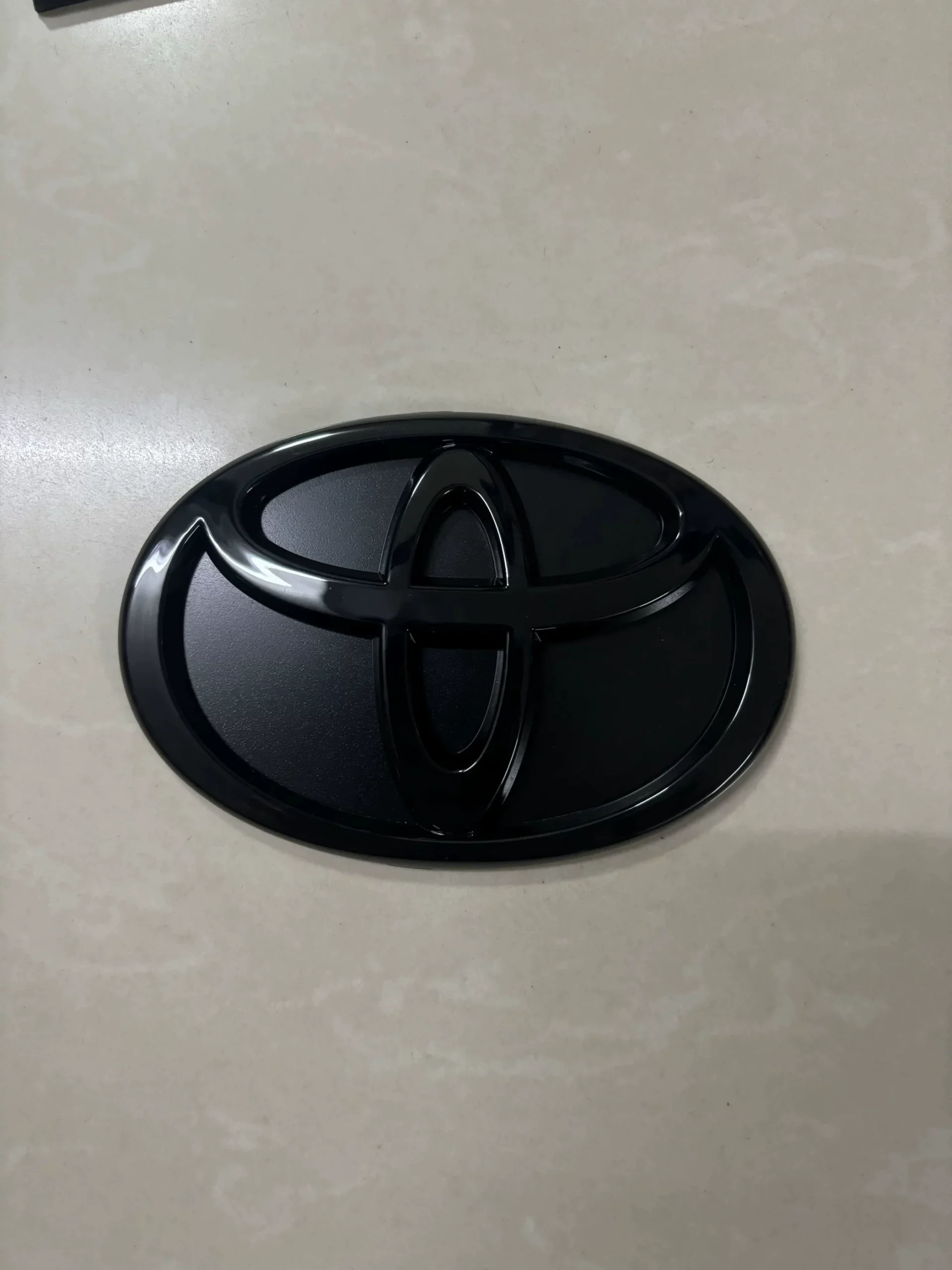 Toyota GR Supra, Supra Compatible Replacement Logo Badge gloss black Toyota GR Supra, Supra Compatible Replacement Logo Badge gloss black - detail image 5