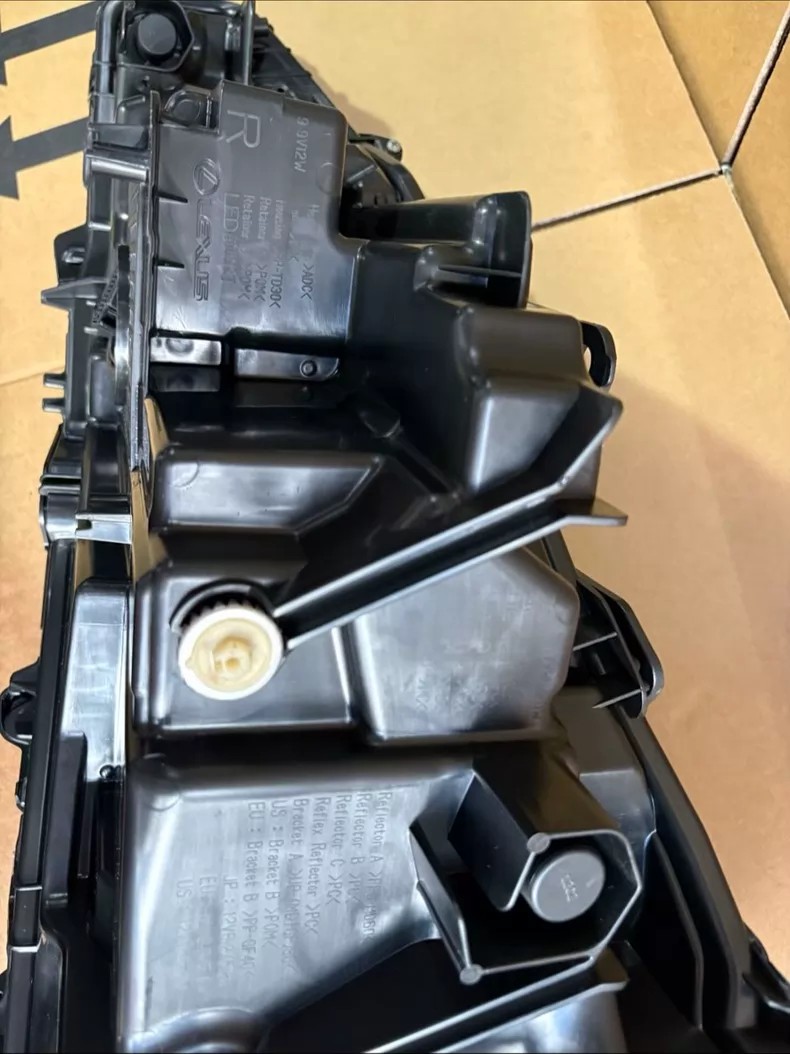 Used OEM Lexus ES LED headlight housing markings 81145-33F10 81145-33F11