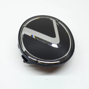 Lexus 53141-60090 black front grille radar emblem front view