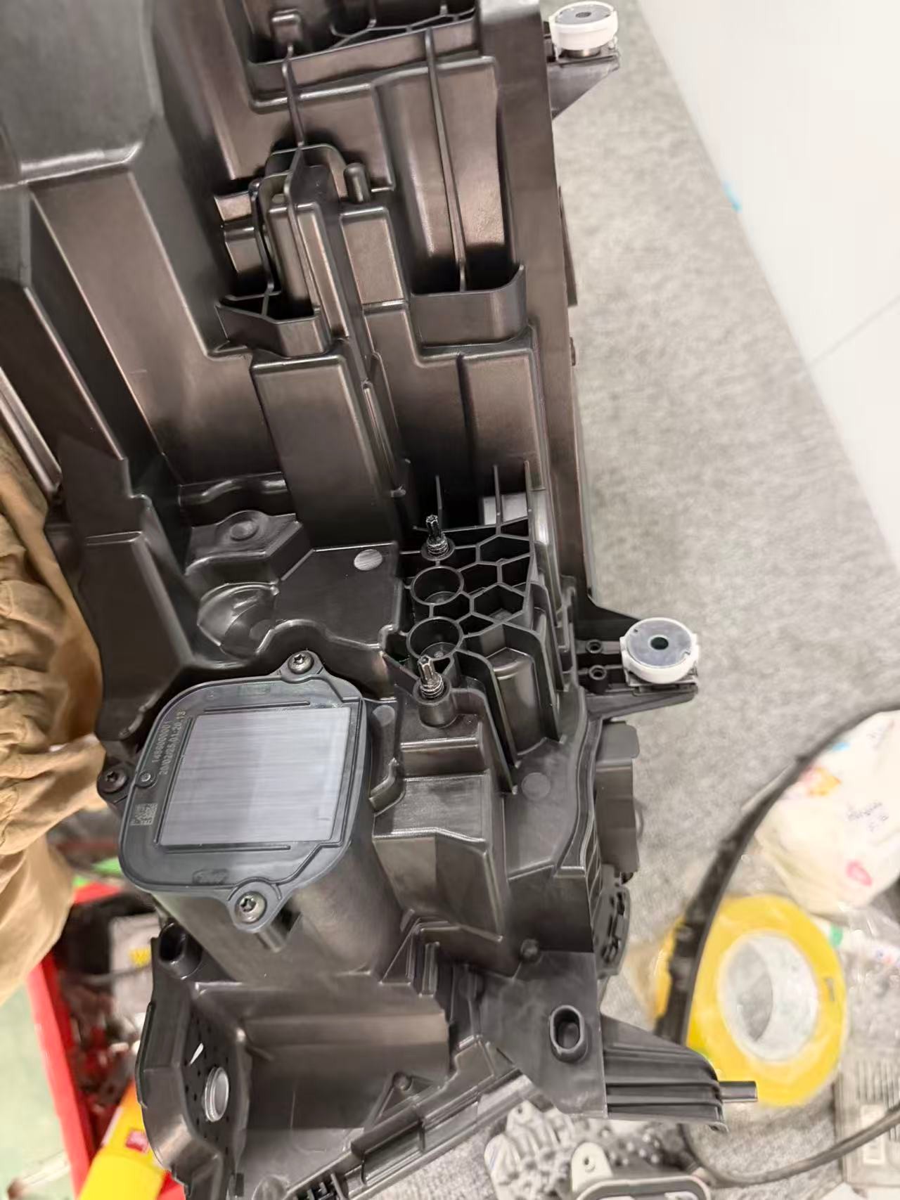 BMW iX I20 LCI 2023-2025 adaptive LED headlight, RHT ECE version - actual part photo, image 3