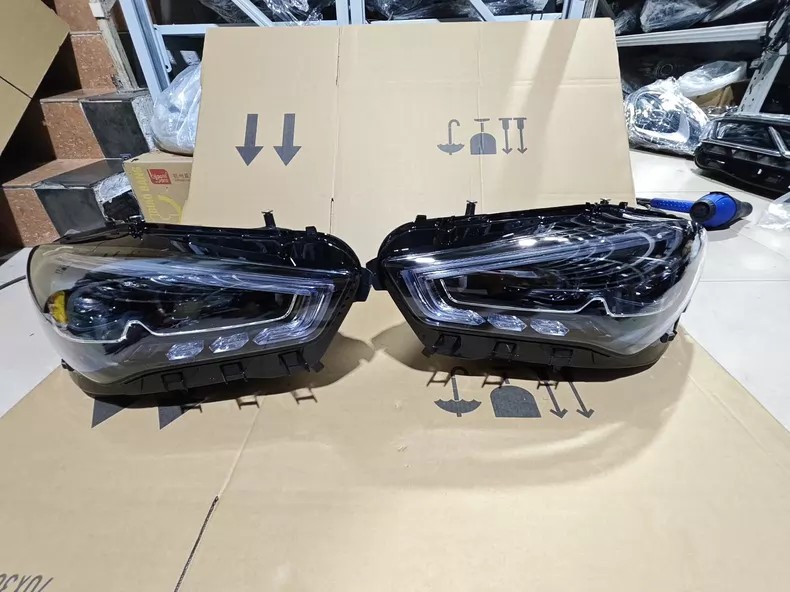Mercedes-Benz CLA-Class W118 GLA-Class 2024-2025 European triple-beam matrix LED headlight assembly - image 7