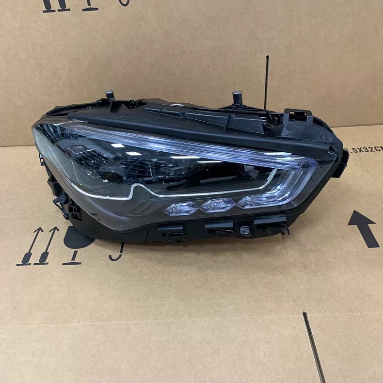 Mercedes-Benz CLA-Class W118 GLA-Class 2024-2025 European triple-beam matrix LED headlight assembly - image 15