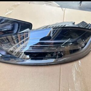 Porsche 718 982 LED rear tail lights, front lens view