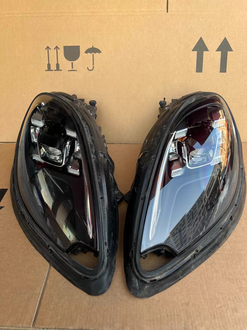 2018 Porsche Macan GTS LED adaptive (PDLS/Matrix) headlight assembly, used OEM take-off