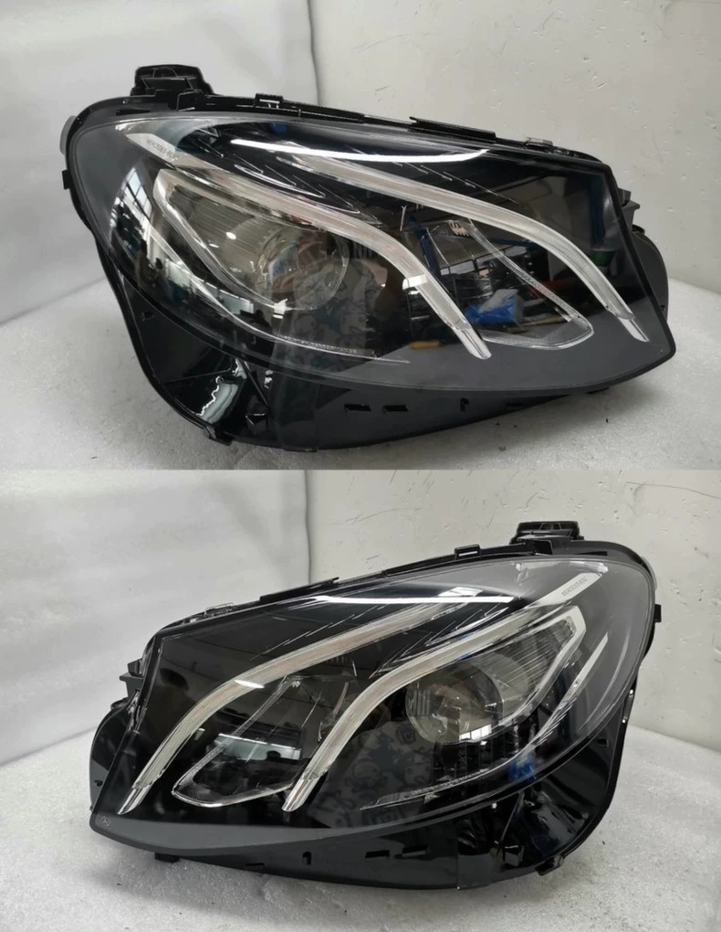 Mercedes-Benz E-Class W213 used OEM LED High Performance headlight assemblies combo view